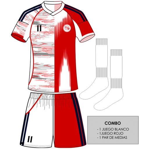 Combo Futsal Talla 8 - El Roble